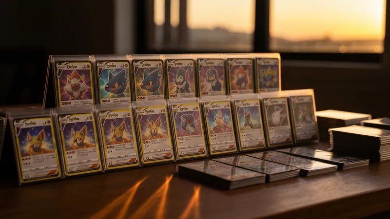 Collection de cartes Pokemon